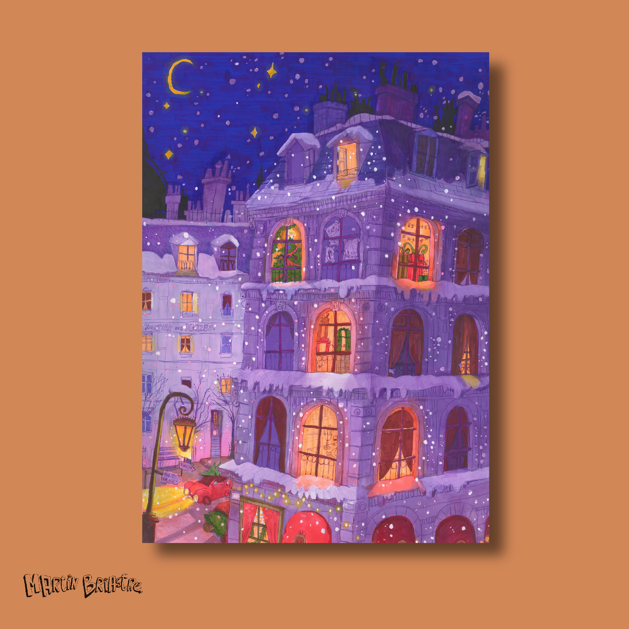 Print Ville Violette