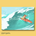 Print Marcel surf