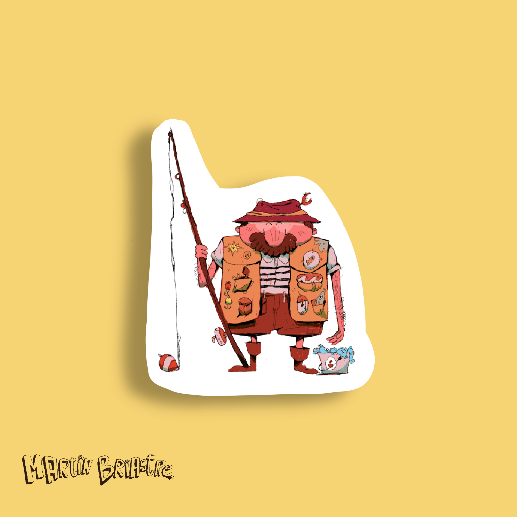Pack stickers Fan 2 Marcel