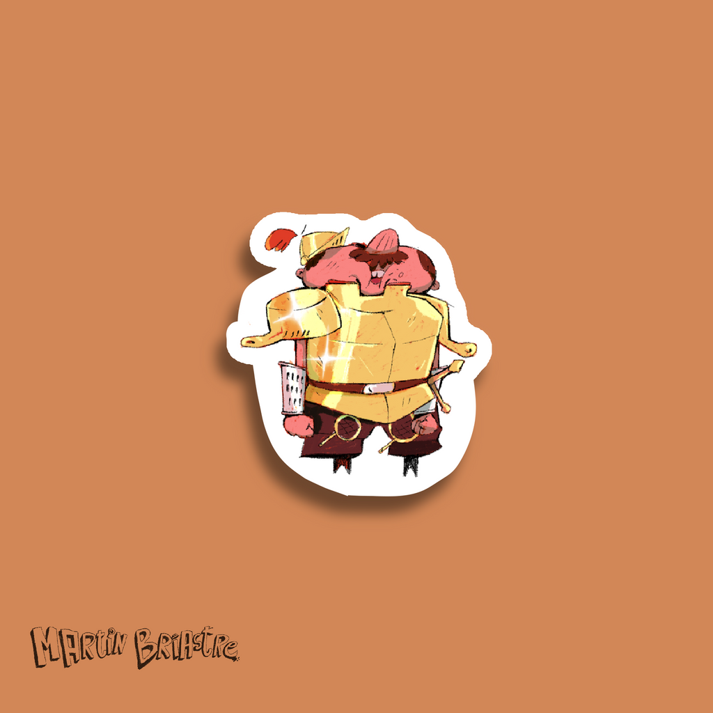 Pack stickers Fan 2 Marcel