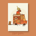 Print Marcel camion de glace