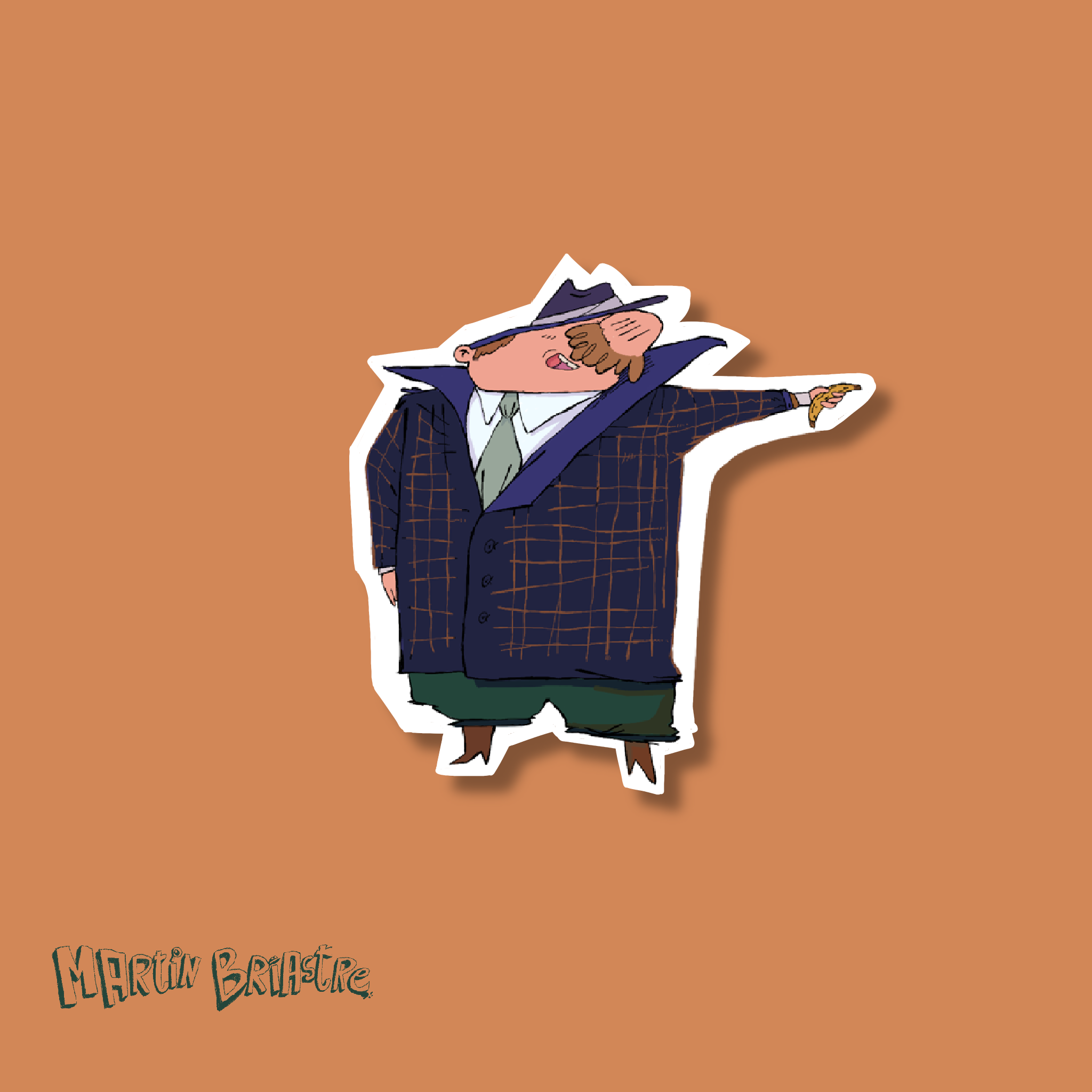 Pack stickers Fan 2 Marcel