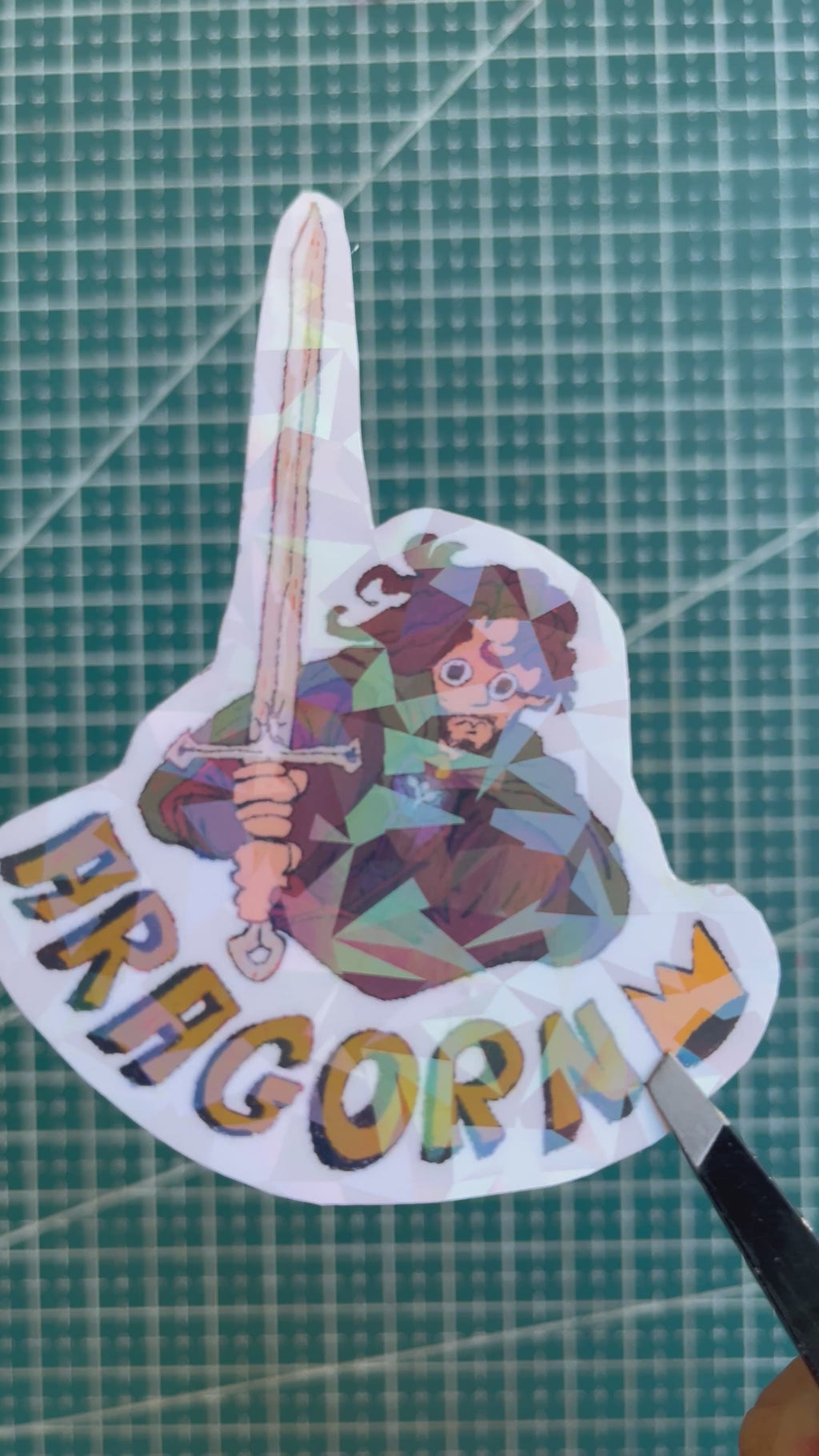 Sticker Aragorn