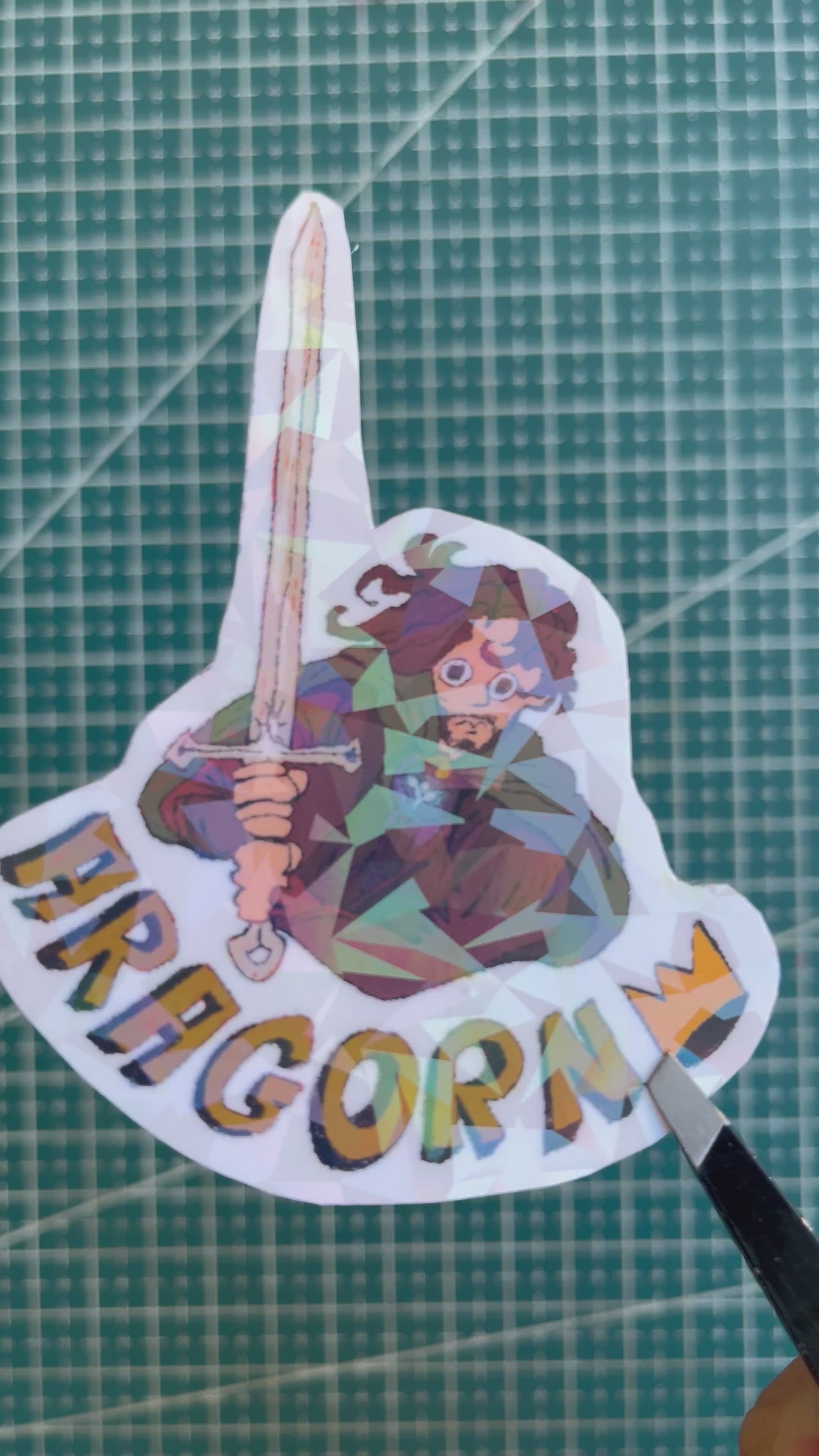 Sticker Aragorn