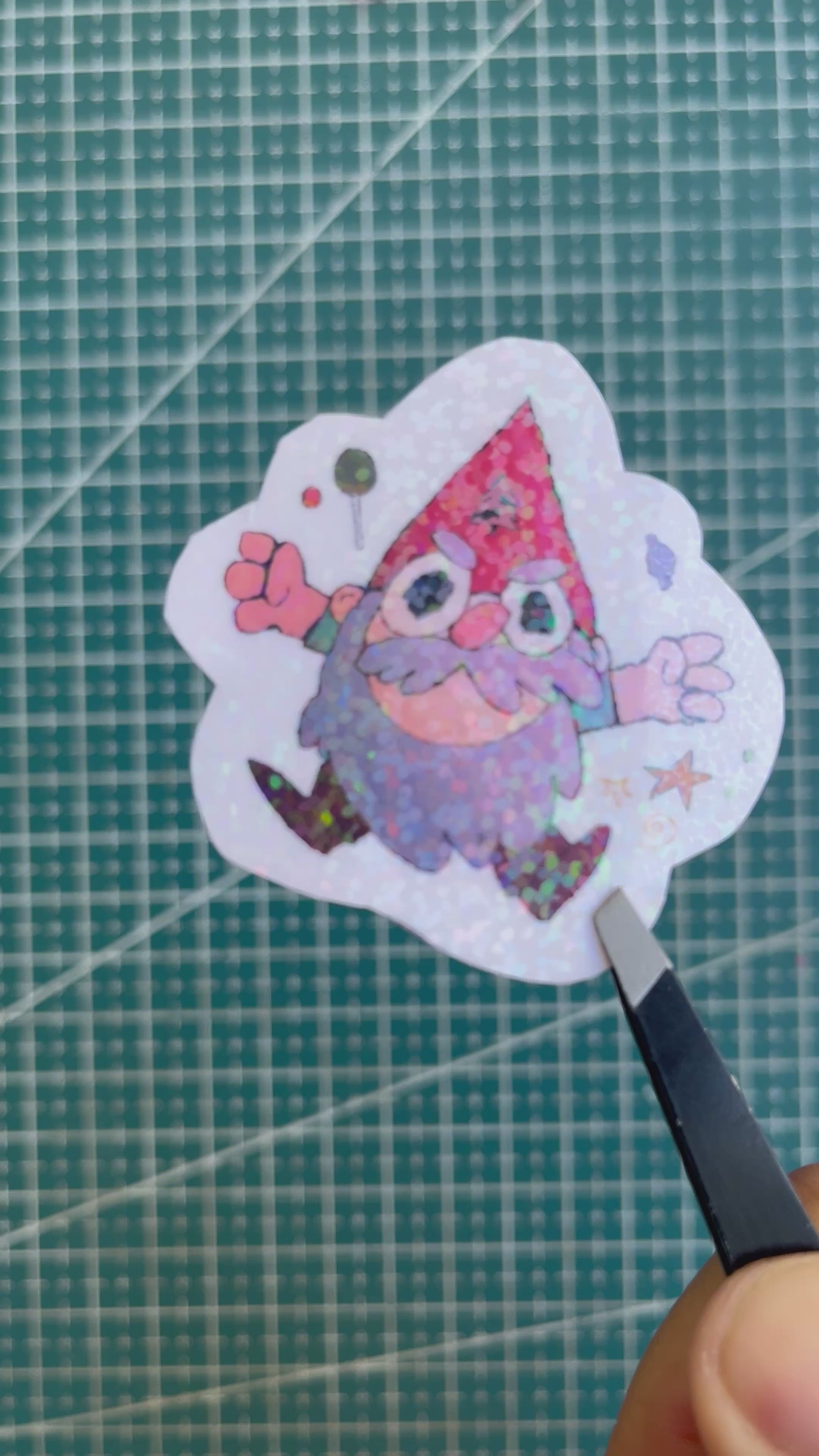 Sticker Gnome de Gravity Falls