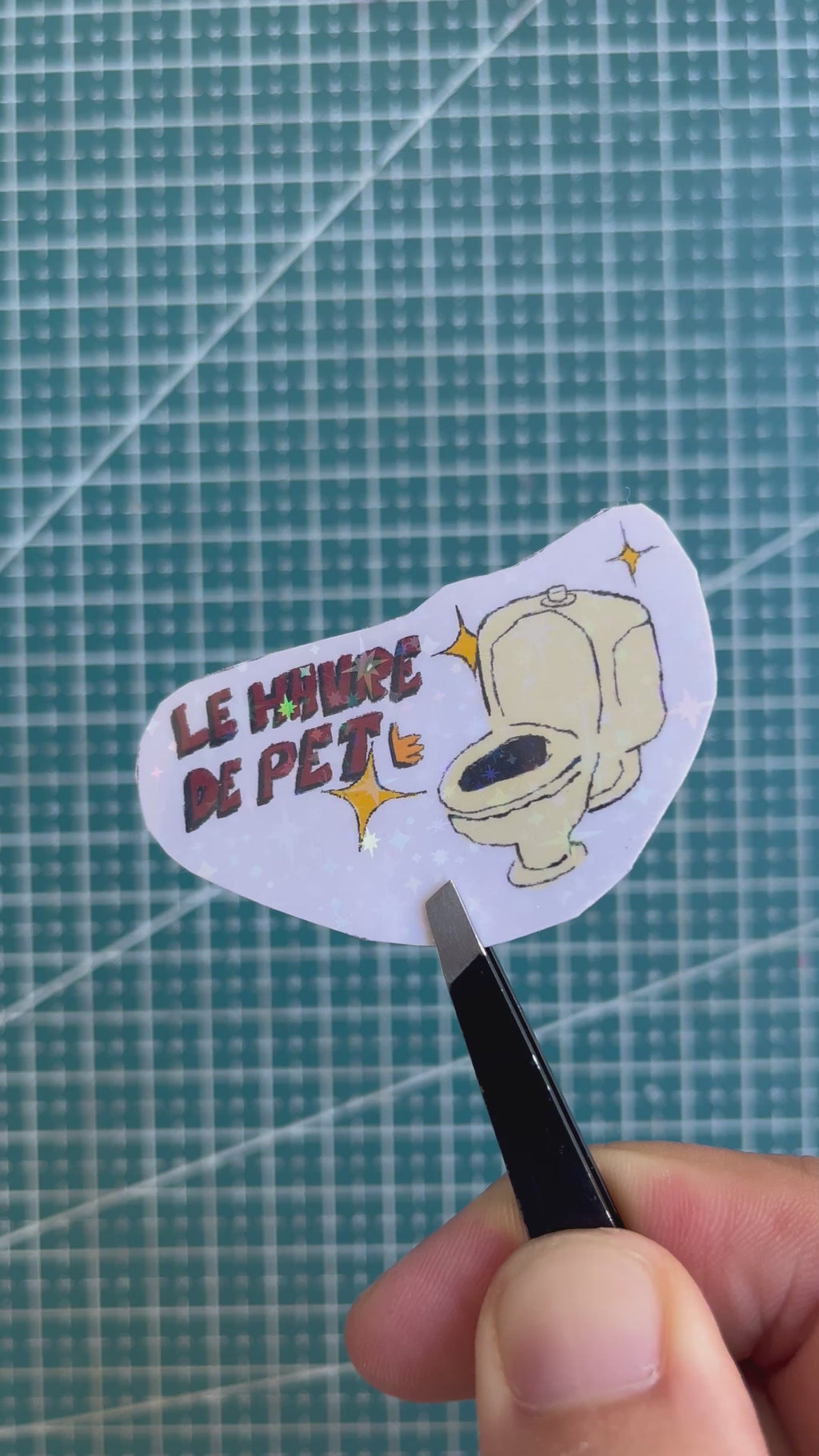 Sticker Havre de Pet