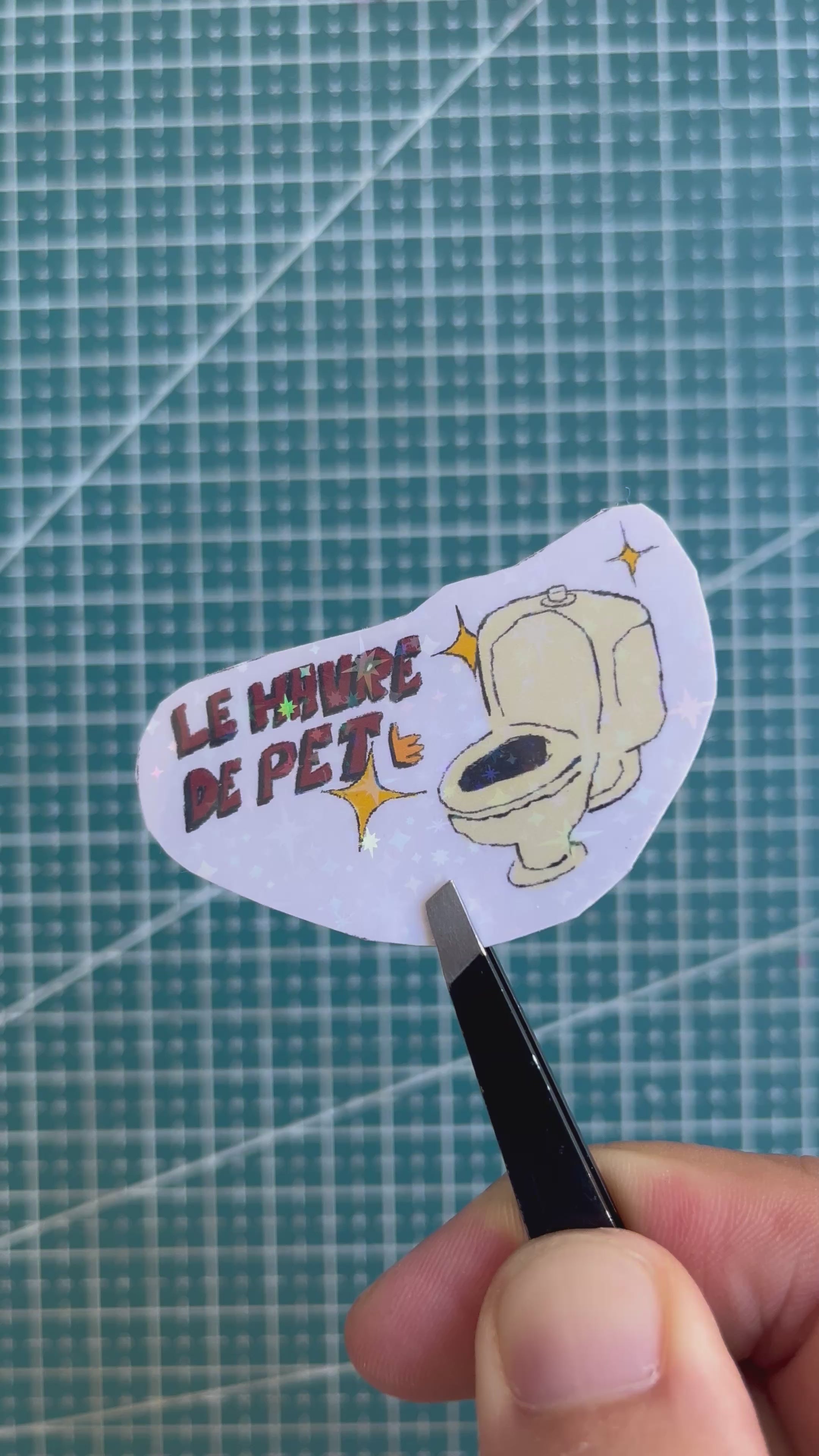 Sticker Havre de Pet